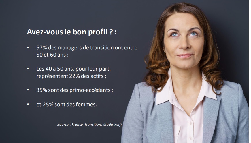 femme manageuse de transition se pose une question